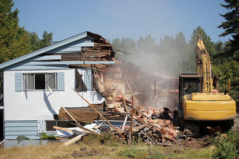 Steps to House Demolition