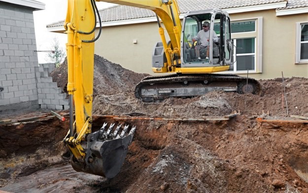 trenching, excavation