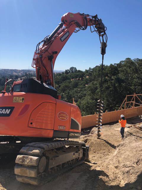 Lassiter Excavating pier drilling