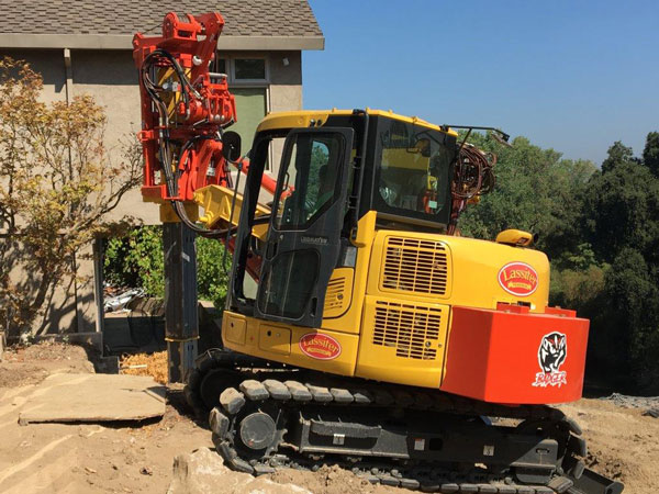 Lassiter Excavating pier drilling bay area